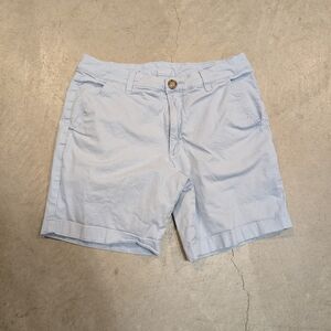 Chubbies Boomshakala Shorts Mens 30x7 Pale Blue Shorts Bermuda